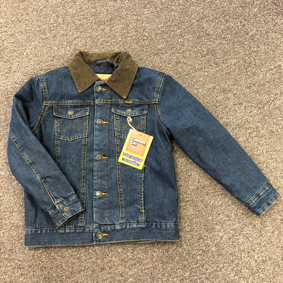 Wrangler Jackets & Coats Wrangler Flannel Lined Denim Jacket Poshmark